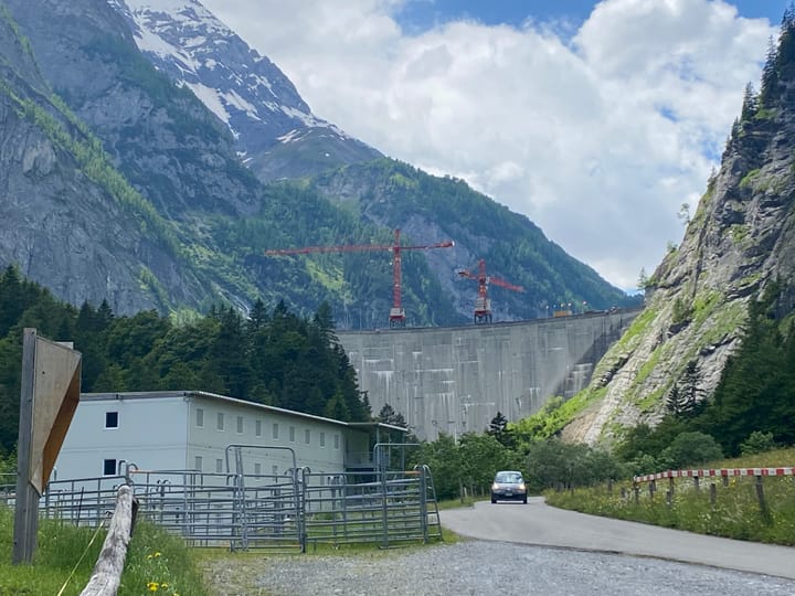 Axpo: Sanierungsarbeiten an der Stauanlage Gigerwald wieder aufgenommen