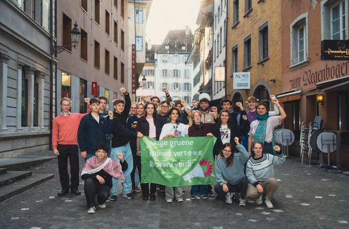 Emma Flohr und Luca Lussi präsidieren neu Junge Grüne